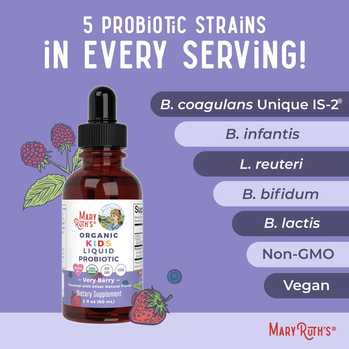 Organic Kids Liquid Probiotic