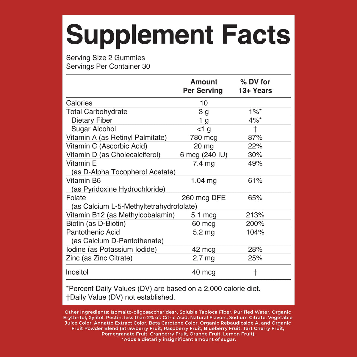 Teen Multivitamin Gummies