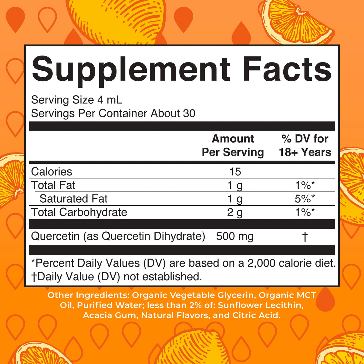 Quercetin Liquid Drops
