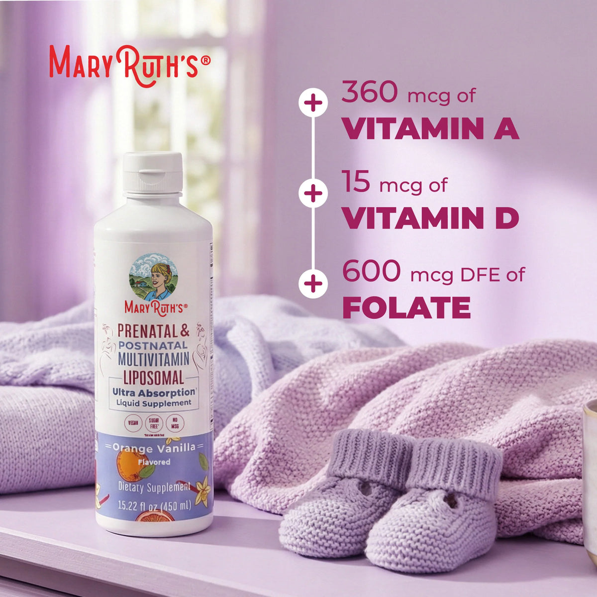 Prenatal & Postnatal Multivitamin Liposomal