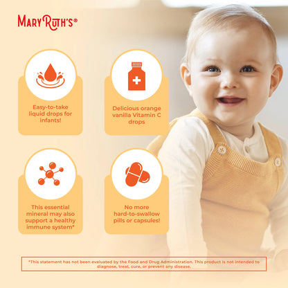 Organic Infants Vitamin C Liquid Drops