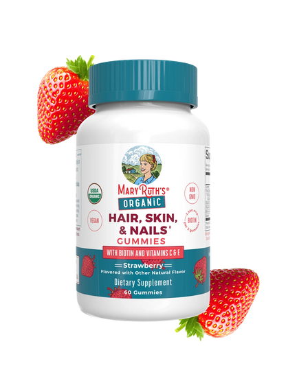 Organic Hair, Skin, & Nails Gummies