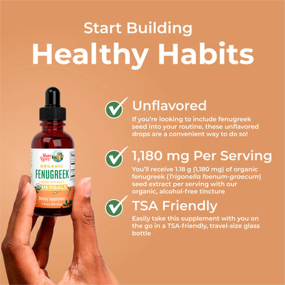 Organic Fenugreek Seed Liquid Extract