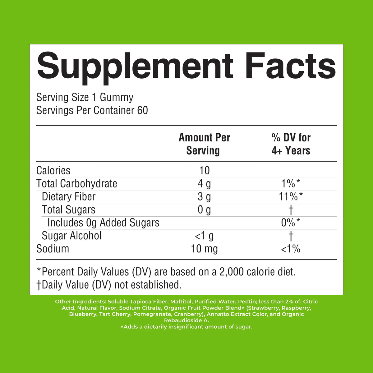 Kids Fiber Gummies