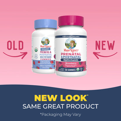 Organic Prenatal & Postnatal Multivitamin Gummies